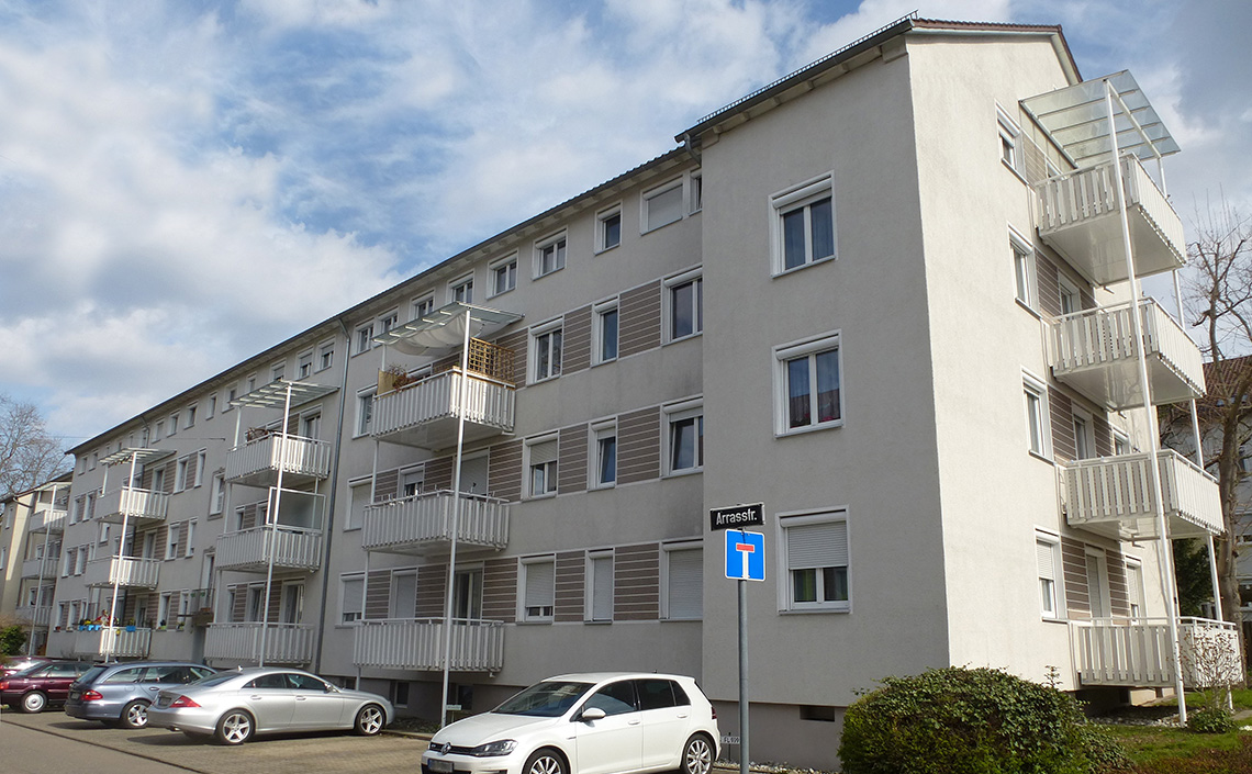 Haus im Wohngebiet Badbrunnen