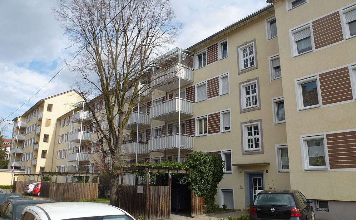 Haus im Wohngebiet Badbrunnen