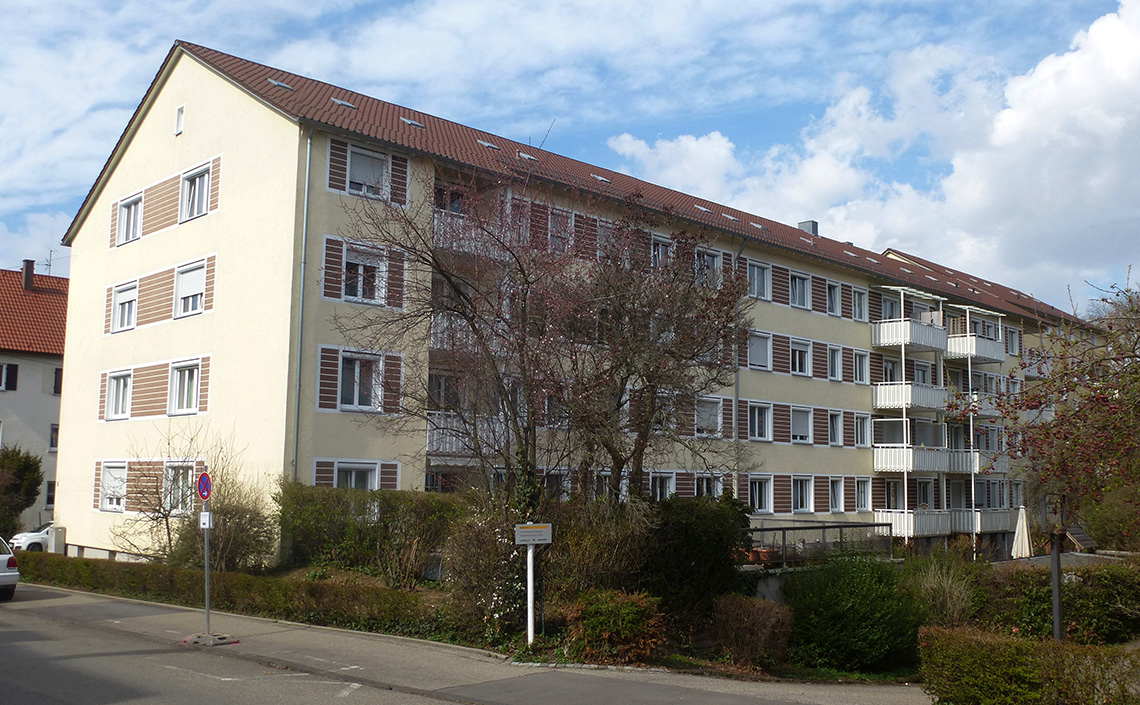 Haus im Wohngebiet Badbrunnen
