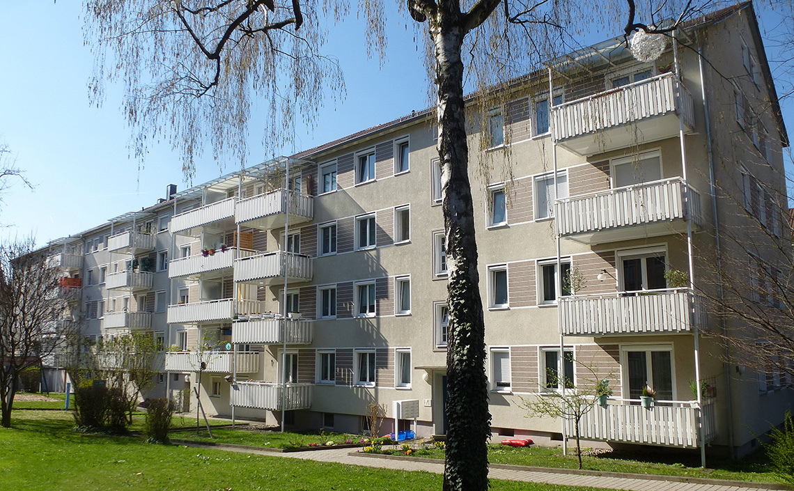 Haus im Wohngebiet Badbrunnen