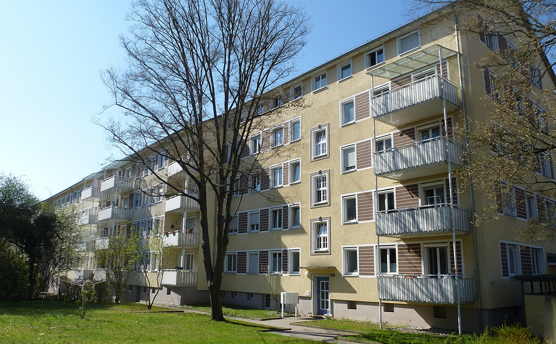 Haus im Wohngebiet Badbrunnen