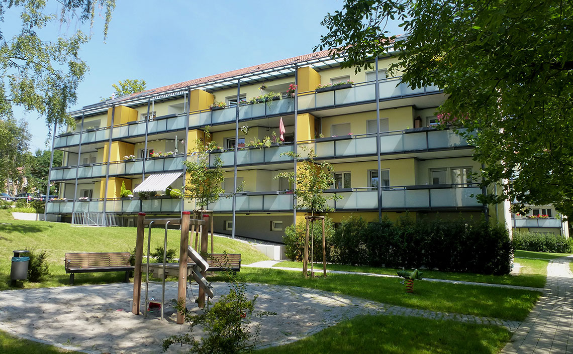 Haus im Wohngebiet Mönchfeld