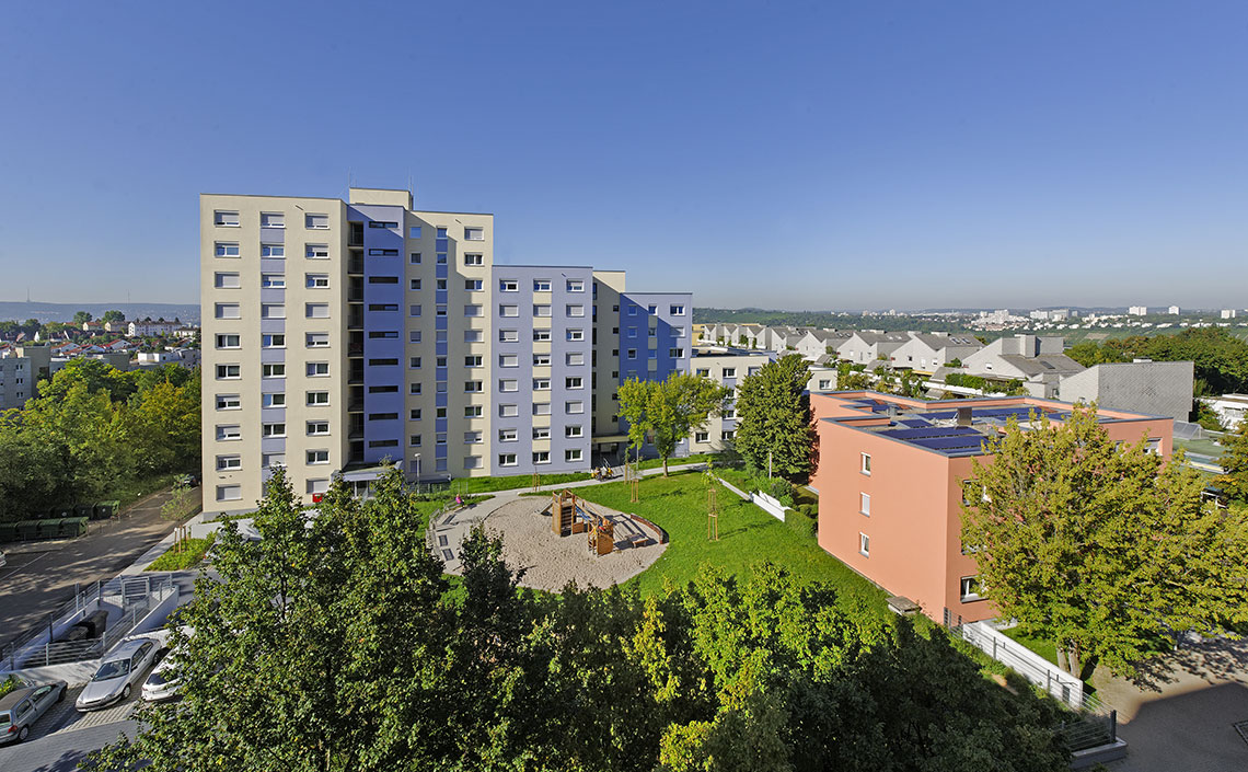 Haus im Wohngebiet Neugereut