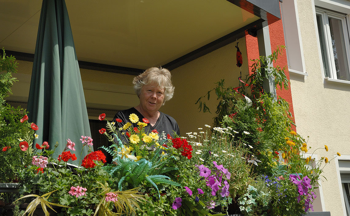 Haus im Wohngebiet Steinhaldenfeld