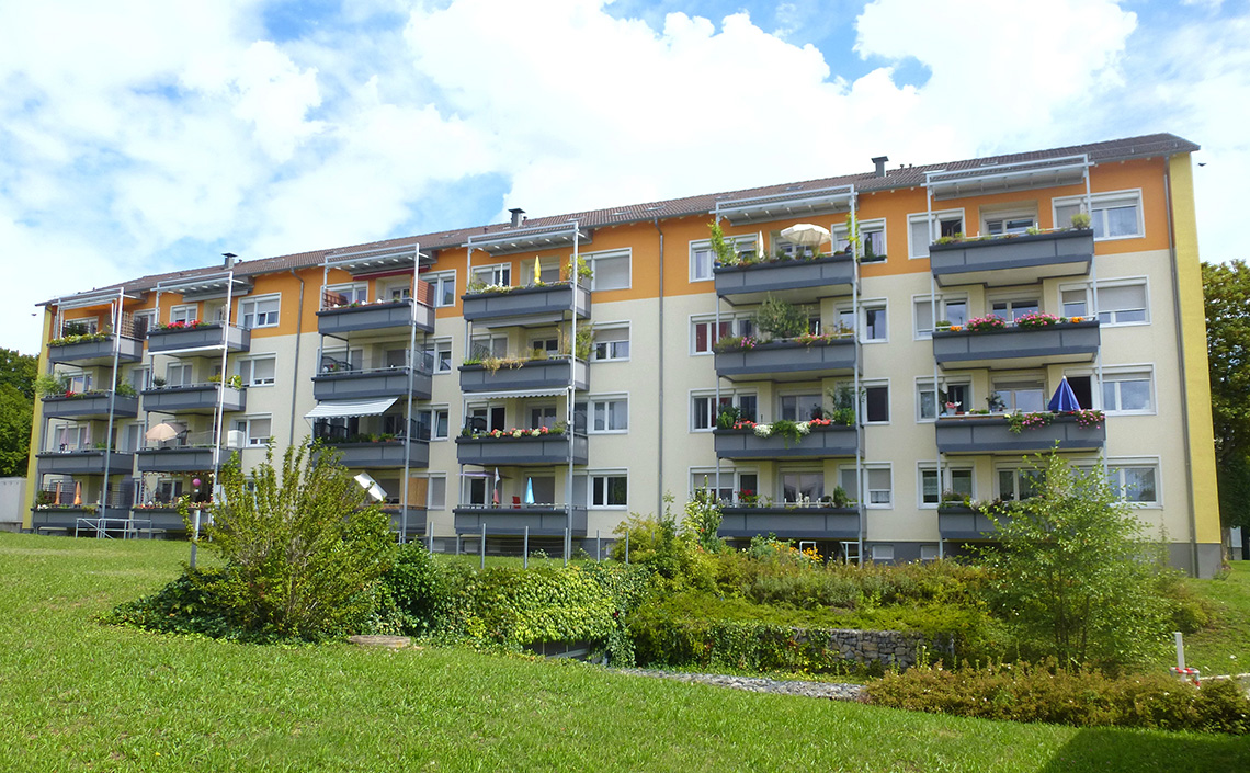 Haus im Wohngebiet Steinhaldenfeld