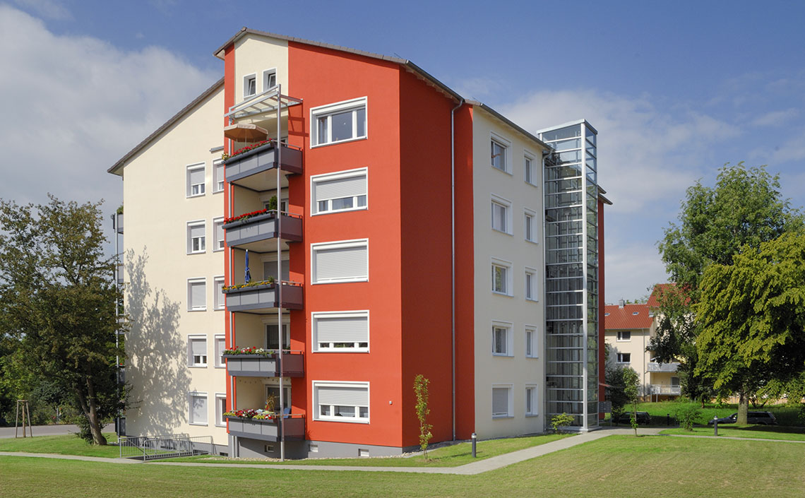 Haus im Wohngebiet Steinhaldenfeld