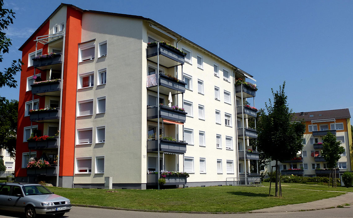 Haus im Wohngebiet Steinhaldenfeld
